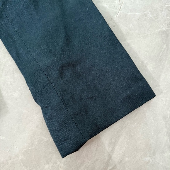 Women’s Nine West Linen Long Sleeve Button Down Blazer Jacket Size 10 - Picture 5 of 15